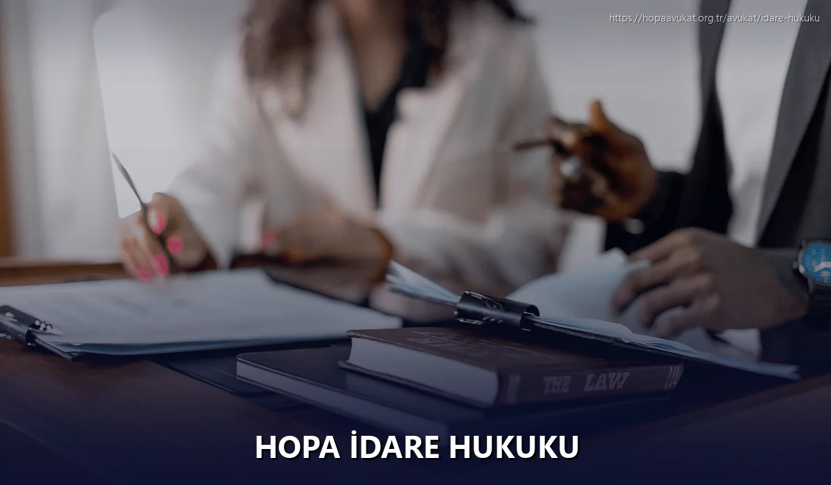 Hopa İdare Hukuku