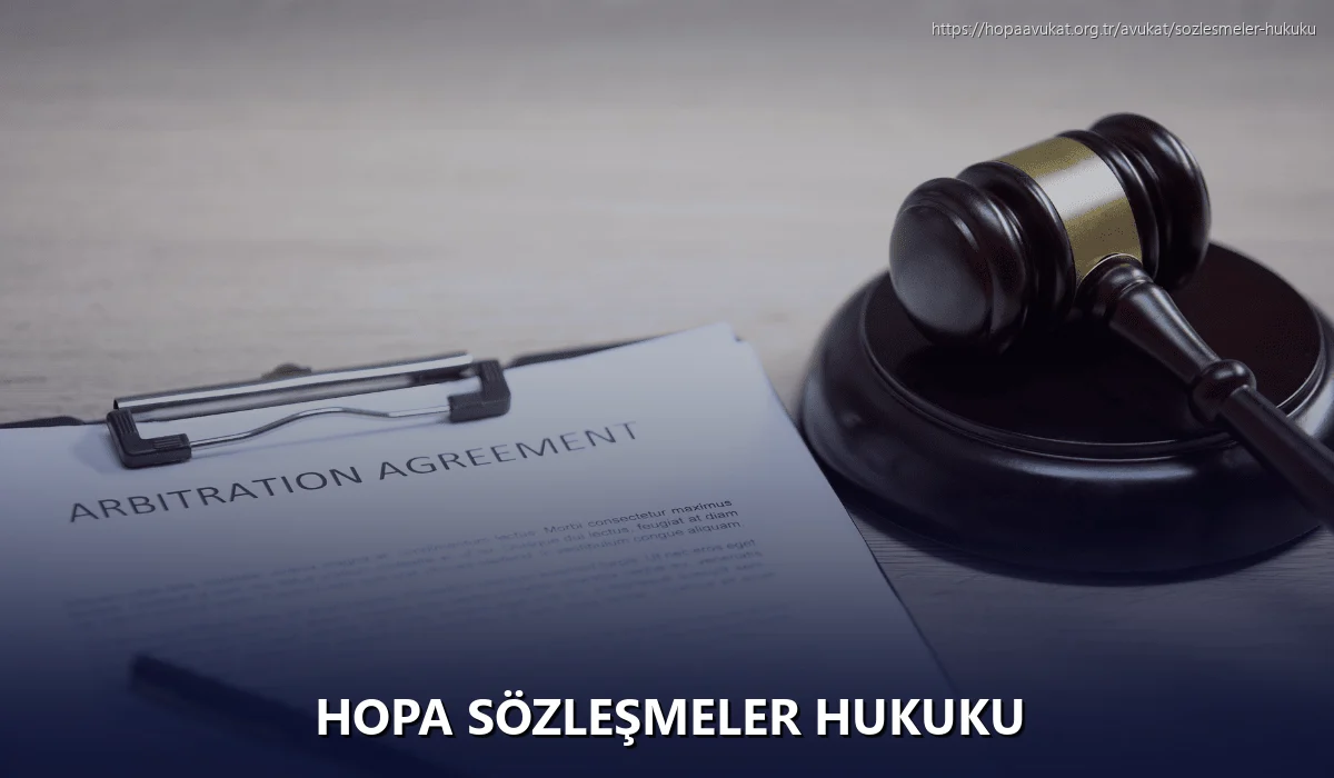Hopa Sözleşmeler Hukuku